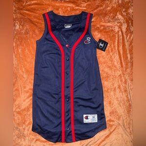 Champion Baseball Jersey Dress